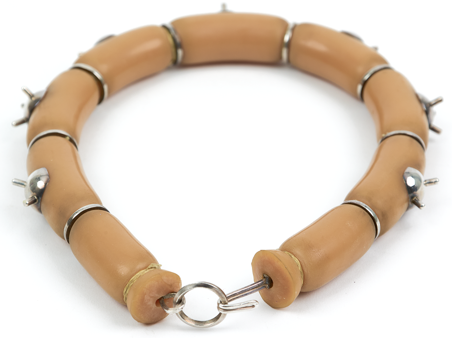 Rear view of Spearband showing the clasp