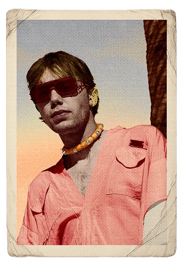 Pink early works postcard