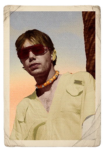 Yellow early works postcard